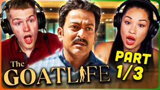 AADUJEEVITAHAM or THE GOAT LIFE Movie Reaction Part (1/3)! | Prithviraj Sukumaran | Amala Paul