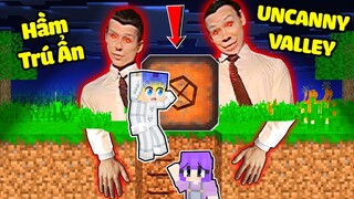 TÔ GÀ THỬ THÁCH 24H XÂY HẦM TRÚ ẨN CHỐNG LẠI TẬN THẾ UNCANNY VALLEY TRONG MINECRAFT