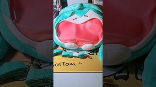 #shorts Cute Miku Backpack unboxing #hatsunemiku #unboxing