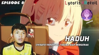 KAN KAN KAN... | Lycoris Recoil Episode 8 REACTION INDO