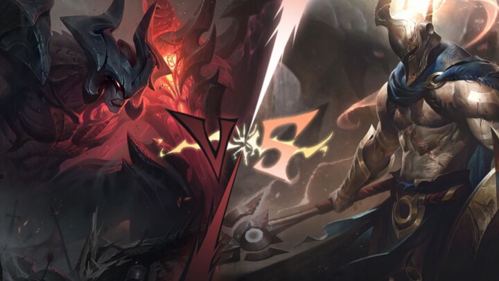 [LOL/Ran Xiang/Darkborn Sword Demon/Unyielding Spear] Pedang Iblis dan Tombak Suci