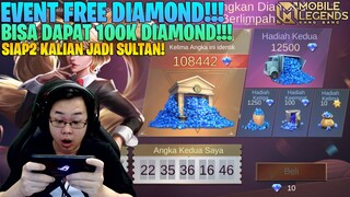 EVENT MEGA DIAMOND!!! KALIAN BISA DAPAT 100RIBU DIAMOND GRATIS DARI MOONTON! SIAP2 JADI SULTAN!