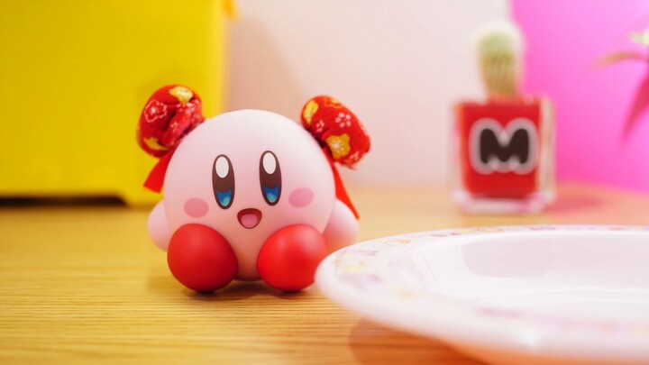【Stop Motion Animation】 【Kirby of the Stars】 Khi Kirby gặp đồ ăn nhẹ Trung Quốc