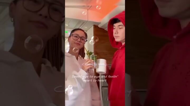 "Both In Love 💚🥰 #kimchui #pauloavelino #kimpau #trending #viral