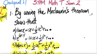 2nd/3parts: Checkpoint 1.1 STPM Math T Sem2