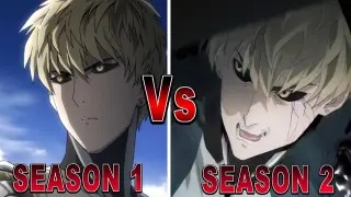 One Punch Man Season 1 Vs. Season 2 Art Comparison