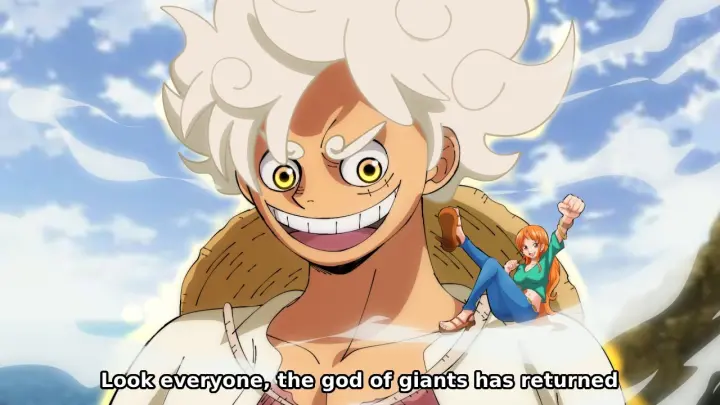 Luffy Became the True God of Giants by Awakening the Gear 5 Sun God! - One Piece