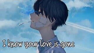 Nightcore - I'm Sorry Don't Leave Me ( Love Is Gone ) Lyrics / SLANDER Ft. Dylan Matthew