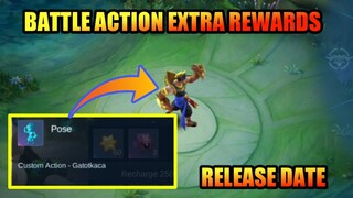 Gatotkaca Extra Battle Action Recharge Bonus Event | RELEASE DATE | MLBB