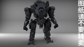 Gambar model Titanfall Ion