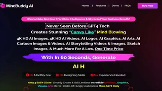 MindBuddy AI Review - Create AI-Powered Visual Assets