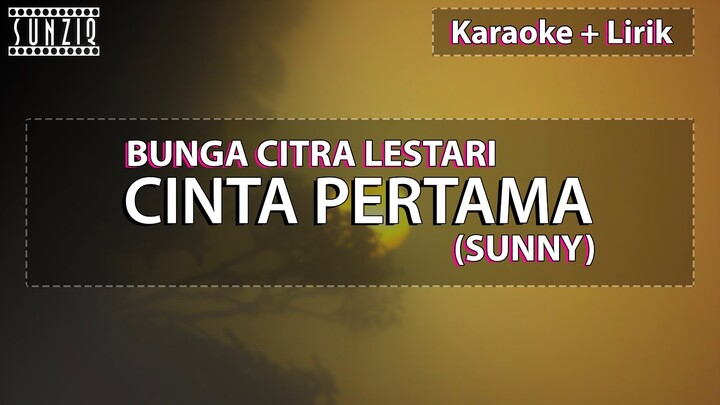 BCL - Cinta Pertama (Sunny) | Karaoke + Lirik | No Vocal
