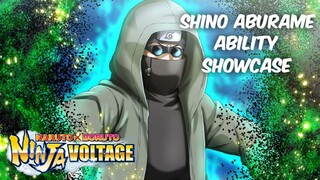 Shino Aburame Ability Showcase | Naruto X Boruto Ninja voltage