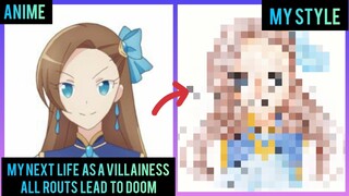 How To Draw Katarina Claes | My Next Life As A Villainess: All Routs Lead To Doom Fan Art Episode 1