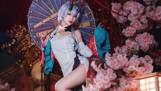 "Cosplay Treasure Beauty" Teppanyaki Ghost Dance w: Bạn có muốn thưởng thức hoa anh đào với tôi khôn