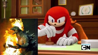 【Godzilla】Knuckles tasting Godzilla of all generations
