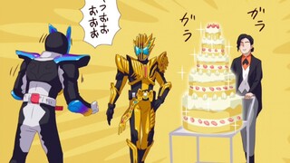 [Kamen Rider gavv] Hình dạng Vua Bánh xuất hiện