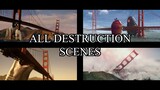 Golden Gate Bridge: All Destruction Scenes (in movies)