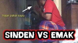 Setan vs emak-emak sosialita