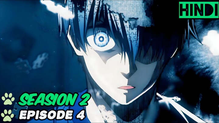 Blue Lock Season 2 Episode 4 HD (Hindi हिन्दी)⚽Football Anime Series