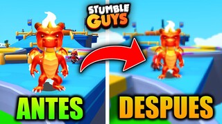 QUE PASA CUANDO JUEGAS STUMBLE GUYS CON LOS PEORES GRAFICOS?! - PRO TIPS EN STUMBLE GUYS MINECRAFT 🤑