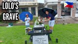 Finally me and SHANAYA visited LOLO'S Grave in the Philippines | Bimbo Cornejo Vlogs