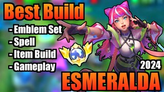 ESMERALDA BEST BUILD 2024 | TOP 1 GLOBAL ESMERALDA BUILD | ESMERALDA - MOBILE LEGENDS (Part 2)