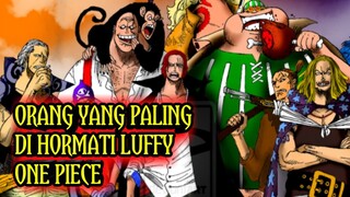 PALING DIHORMATI!! 8 Orang yang paling di hormati luffy di anime One Piece