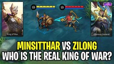 ZILONG VS MINSITTHAR, SIAPAKAH DEWA PERANG SESUNGGUHNYA?! MLBB