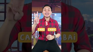 Bakso atau baso? Cabe atau cabai? Apotik atau apotek? Yuk kita belajar bareng! #shorts