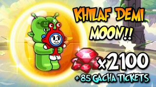 2100 RUBY + 85 GACHA TICKET DEMI AIR SUIT MOON!! 🔥🔥 LINE RANGERS (INDONESIA)