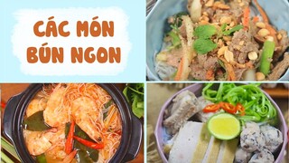 Món Ngon Ngày Tết #28: Cách Nấu Các Món Bún Cực Ngon Như Ngoài Hàng