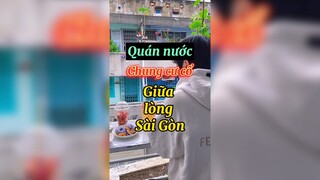 Quán nước chung cư cổ giữa lòng Sài Gòn