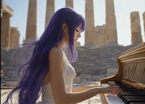 Back to the old days! Athena plays the Saint Seiya Symphony