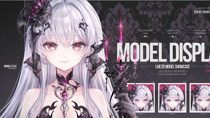 【Live2d model display】Super gorgeous witch doctor✞Do you want to have a shot♥