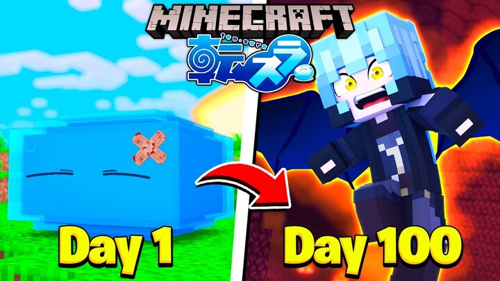 I Spent 100 Days as a HERO in That Time I Got Reincarnated as a Slime Minecraft!