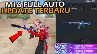 TERNYATA BEGINI M16 FULL AUTO UPDATE TERBARU! RECOIL LEBIH ENAK DARIPADA PAKAI M416 !! - PUBG MOBILE