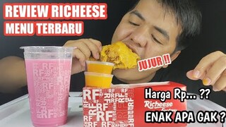 REVIEW JUJUR MENU TERBARU RICHEESE DARI HARGA DAN RASANYA KITA BAHAS!! 🔥🔥