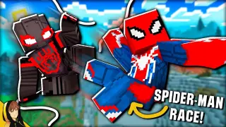 SPIDER-MAN SPEEDRUN RACE!!! | Minecraft - Challenge Races w/CH3k
