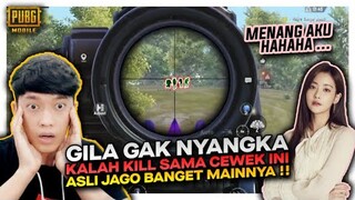 GILA GAK NYANGKA KALAH KILL SAMA CEWEK INI , ASLI JAGO BANGET MAINNYA !! - PUBG MOBILE