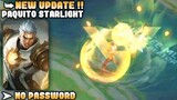 New Script Skin Paquito Starlight Fulgent Punch No Password Full Effect & Voice - Mobile Legends