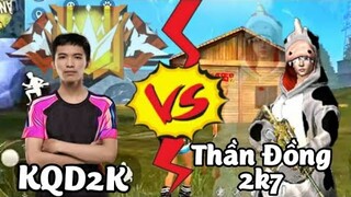 FreeFire | KQD2K VS Thần Đồng 2k7 70% Headshot - Ai Sẽ Là Người Chiến Thắng | KQD2K