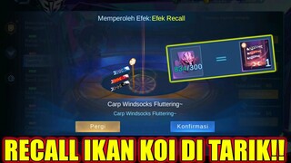 RECALL IKAN KOI JUGA DITARIK MOONTON‼️ ADA APA INI ?! - MOBILE LEGENDS