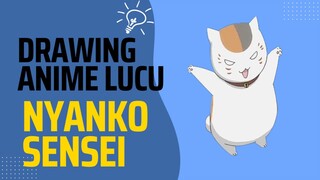 DRAWING ANIME LUCU | NYANKO SENSEI-ANGGA