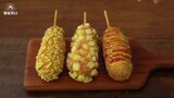 Famous Korean Cheese Corn Dog Recipe by 매일맛나 delicious day
