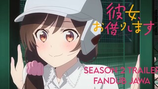 [FANDUB JAWA] Kanojo, Okarishimasu Season 2 Cuplikan