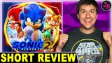SONIC THE HEDGEHOG 2 (2022) Reviewed In 60 Seconds | BEST Video Game Movie EVER?! #Shorts