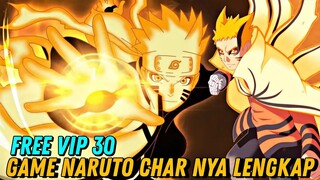 KARAKTERNYA LENGKAP! GAME NARUTO IDLE RAMAH F2P FREE VIP 30 & GACHA SEPUASNYA - IDLE SHINOBI V3