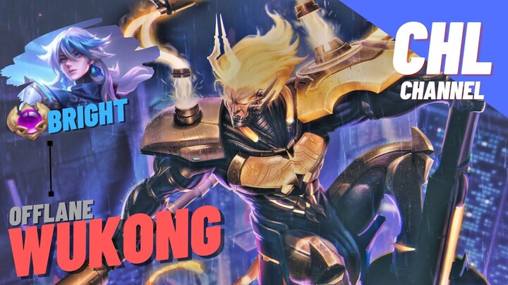 Rov: Wukong ออฟเลน ร่วมทีมกับ Bright เม็ดม่วง !!!