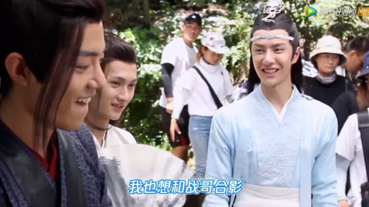 《陈情令》独家花絮福利「陈语大全」09之〖无聊至极〗！〖王一博〗dd“爱”你〖肖战〗还想合影！